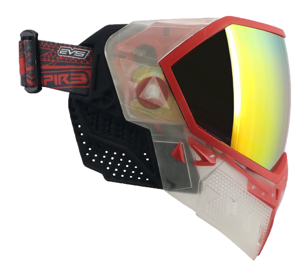 Empire EVS Goggle - Red / Clear - Thermal Mirror